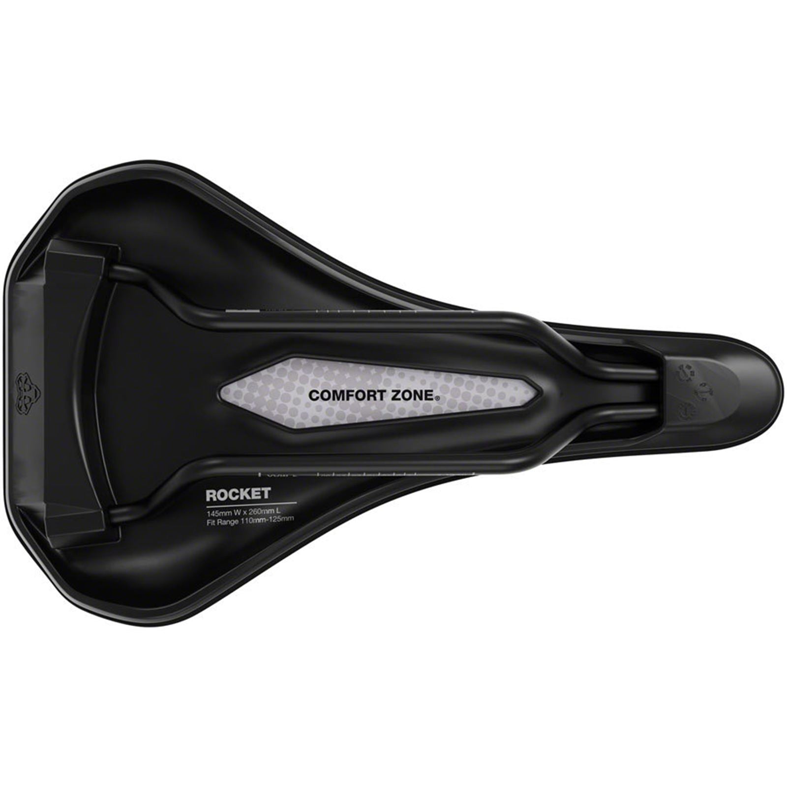 WTB Rocket Saddle - Steel, Black, Medium, Fusion Form [MPN: W065-0744]_2101797