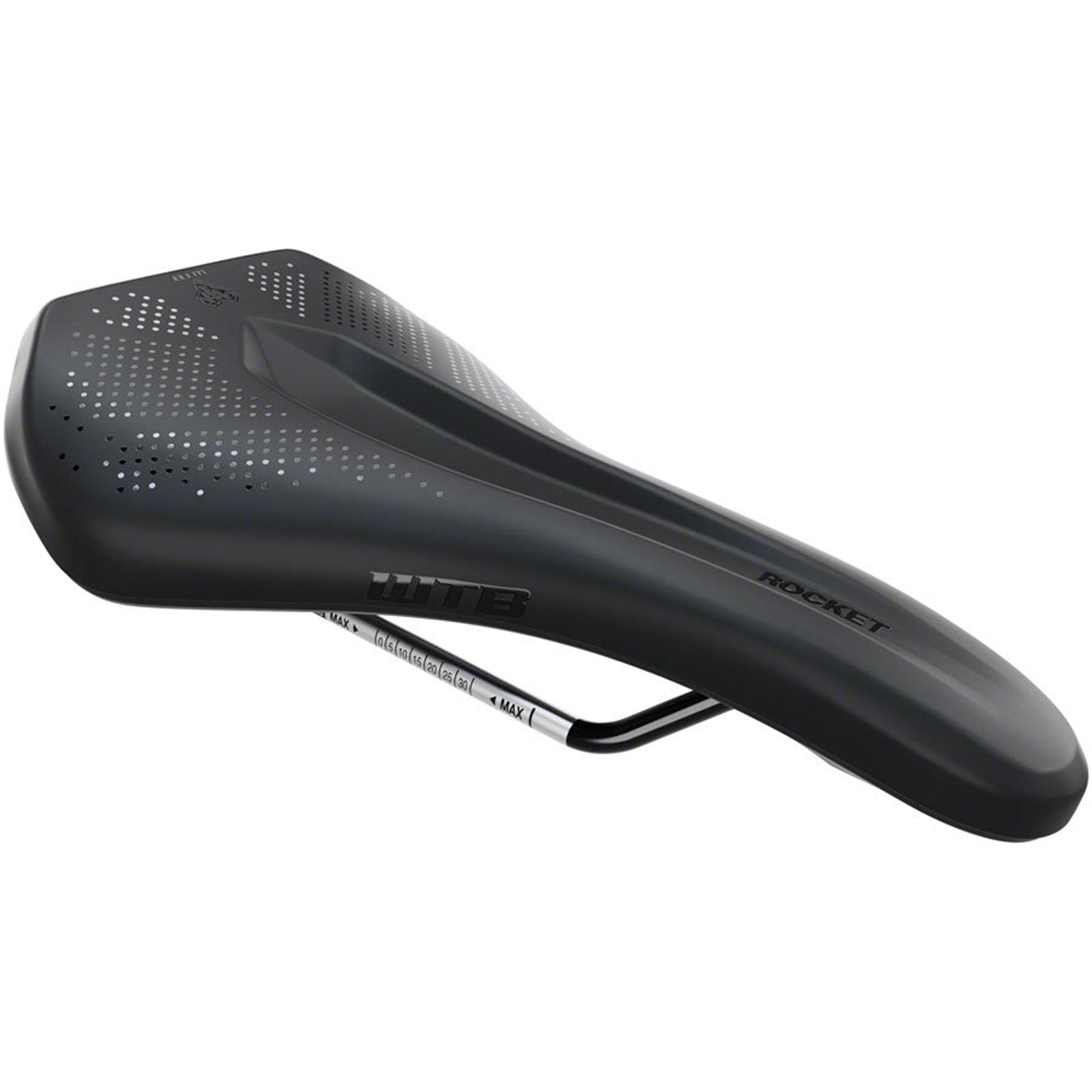 WTB Rocket Saddle - Chromoly, Black, Medium, Fusion Form [MPN: W065-0743]_2101812