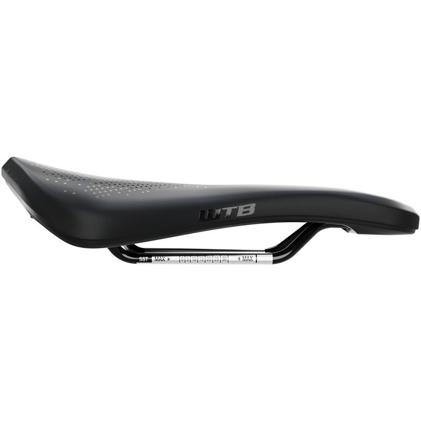 WTB Rocket Saddle - Stainless, Black, Medium, Fusion Form [MPN: W065-0742]_2101809
