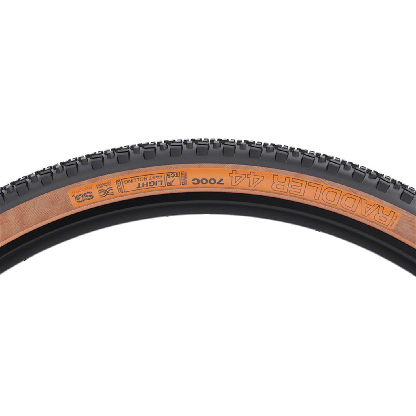 WTB Raddler Tire - 700 x 44, TCS Tubeless, Folding, Tan, Light [MPN: W010-1074]_2101973