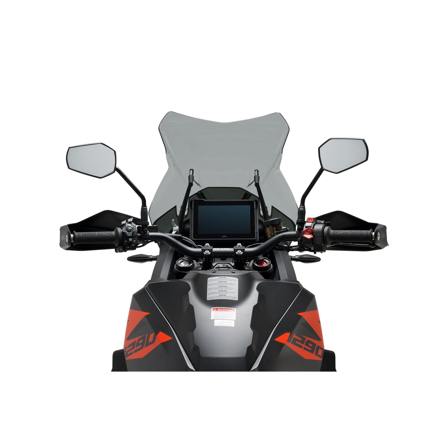 Puig Touring Screen fits KTM 1290 Super Adventure R/S '21 - Smoke [MPN: 20422H]_1734578