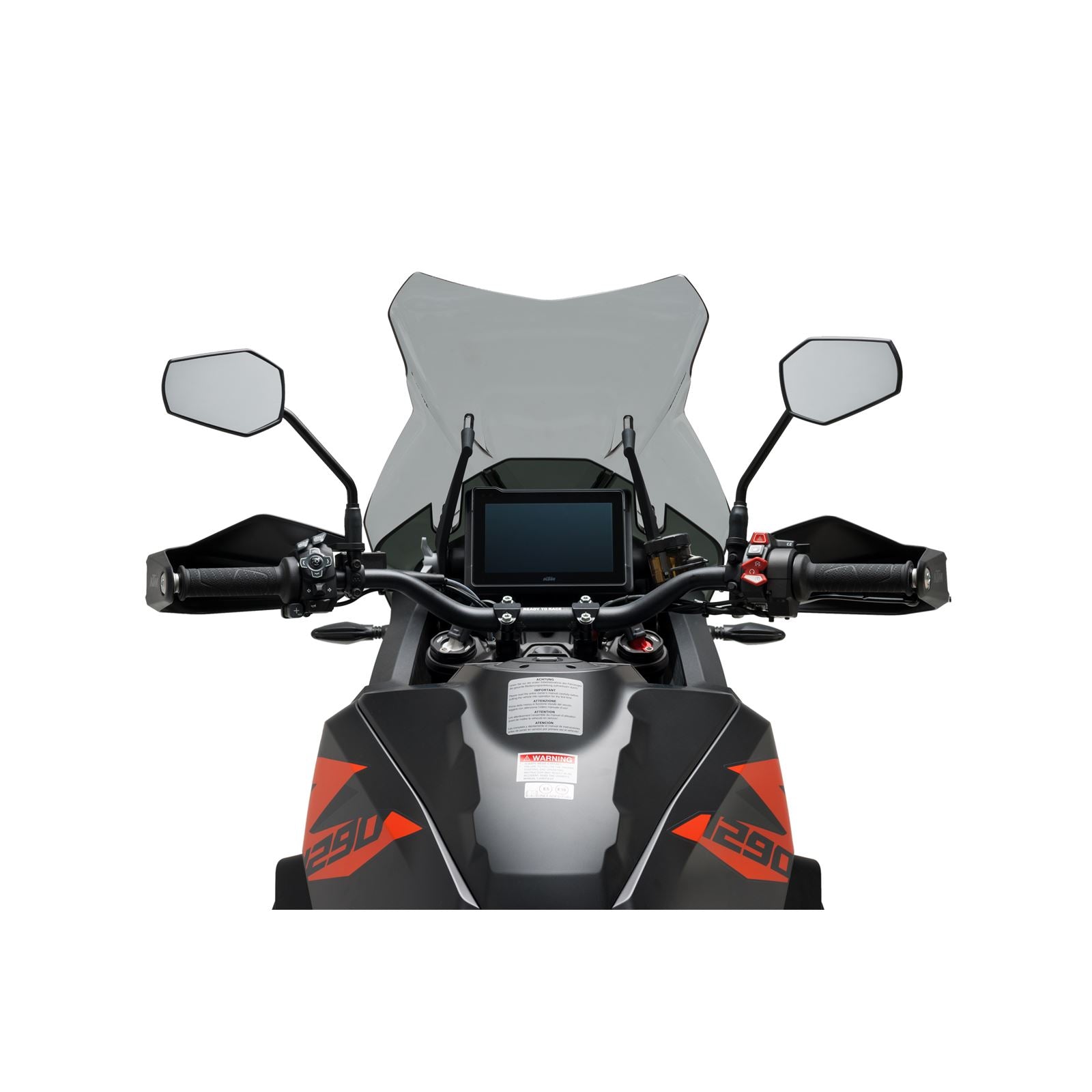 Puig Touring Screen fits KTM 1290 Super Adventure R/S '21 - Smoke [MPN: 20422H]_1734578