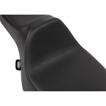 Drag Specialties Extended Reach Predator III Seat - Vinyl/Solar Leather - Smooth 0801-2062_1733864