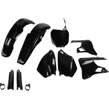 UFO Plastics Body Kit - Black for Yamaha YZ 125/250 [MPN: YAKIT300F@001]_1743124