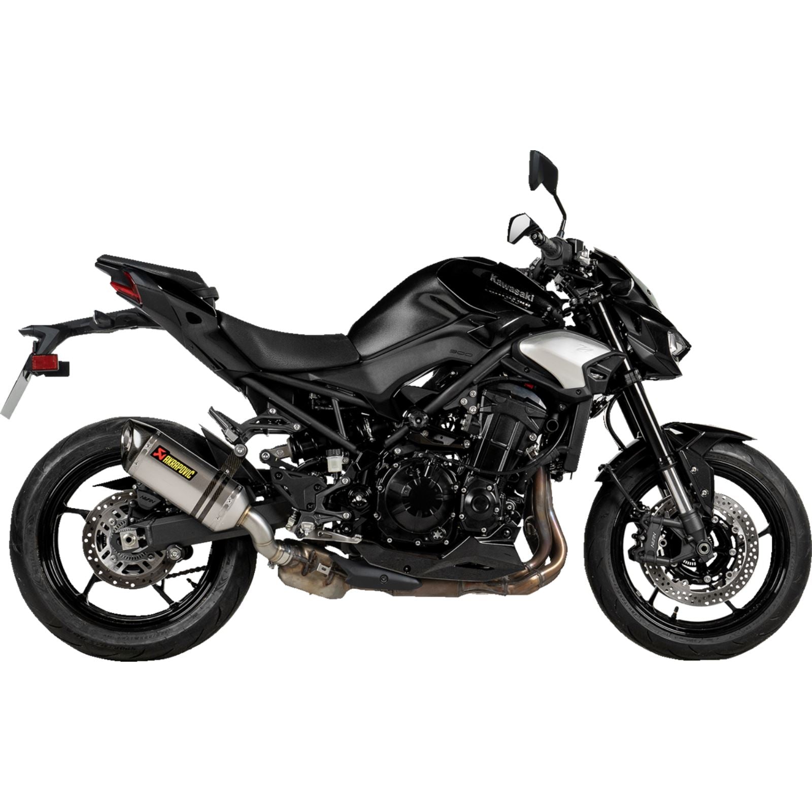 Akrapovic Slip-On Line Muffler - Titanium - ECE for Kawasaki Z900 [MPN: S-K9SO11-HZT]_1733678