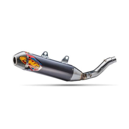 FMF Racing Q4 Hex S/A Slip-On Muffler Stainless Steel/Anodized for Honda CRF250R/RX 041617_1735020