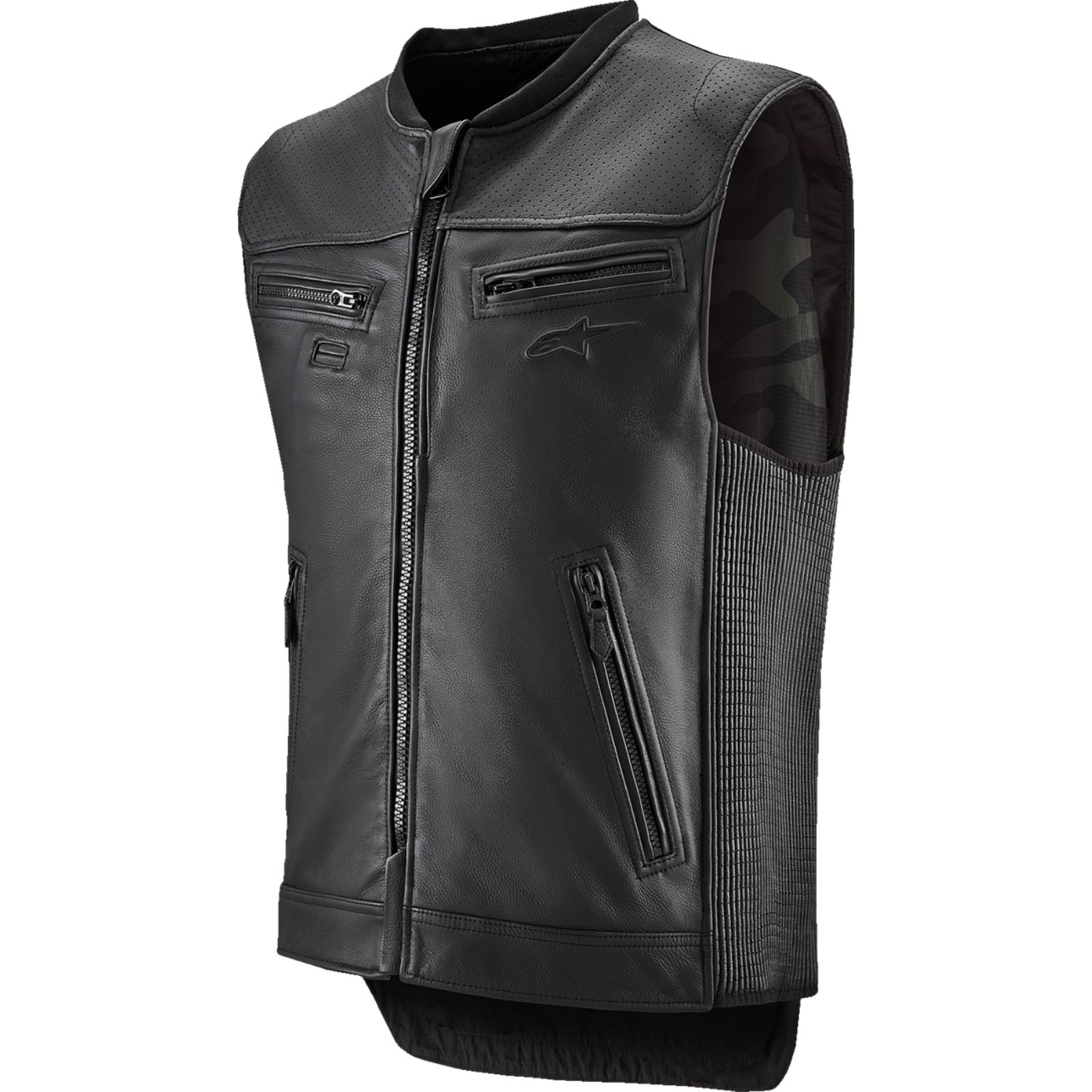 Alpinestars Tech-Air® 3 v2 Leather Vest - Black_1733947
