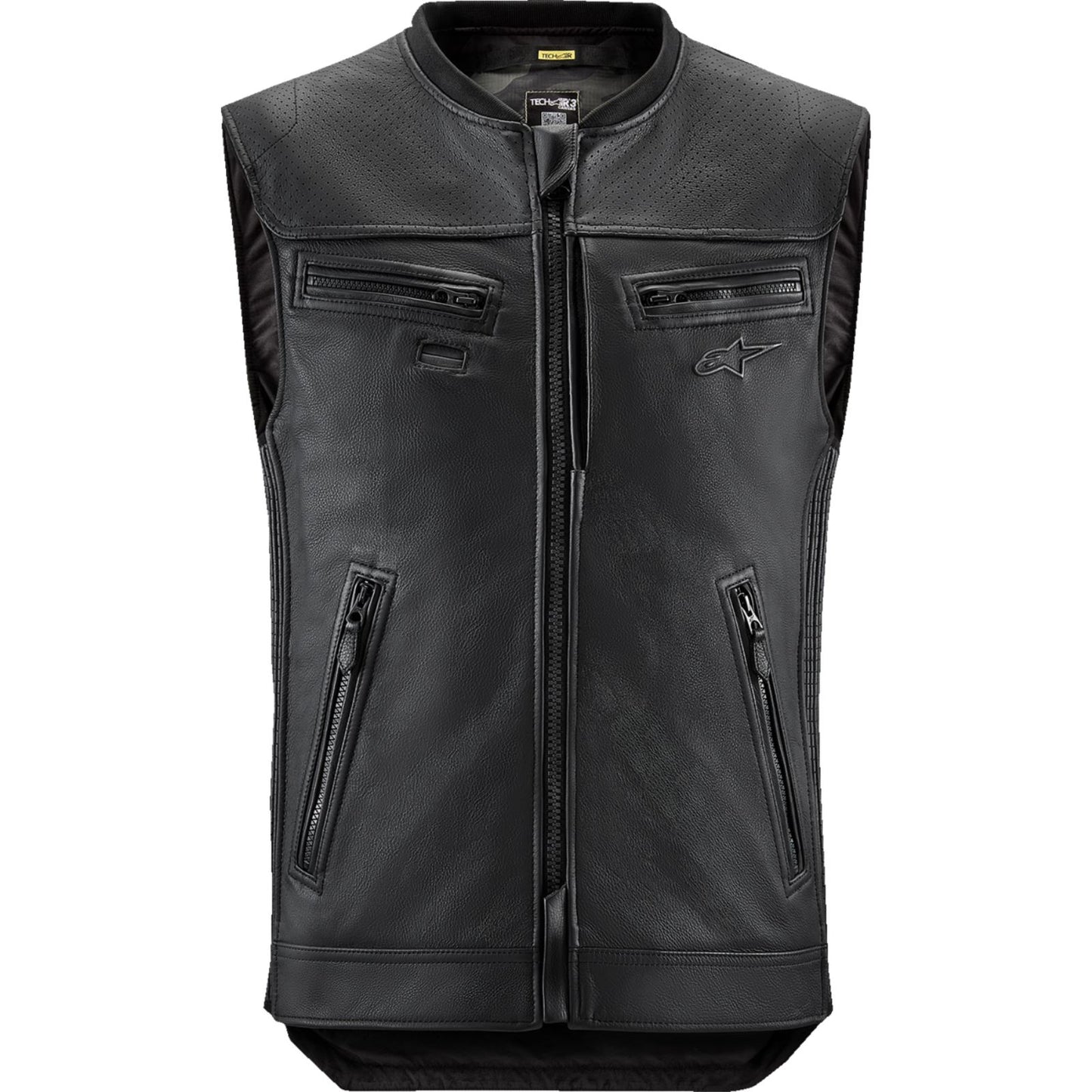 Alpinestars Tech-Air® 3 v2 Leather Vest - Black_1733948
