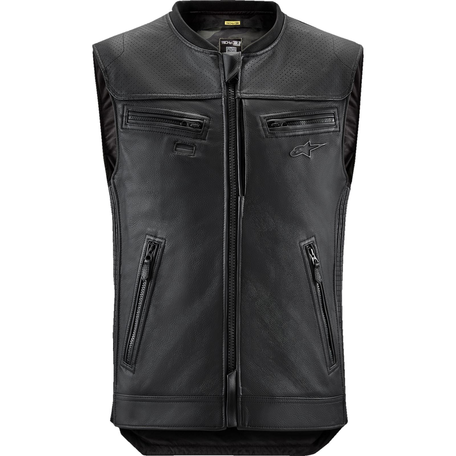 Alpinestars Tech-Air® 3 v2 Leather Vest - Black_1733948