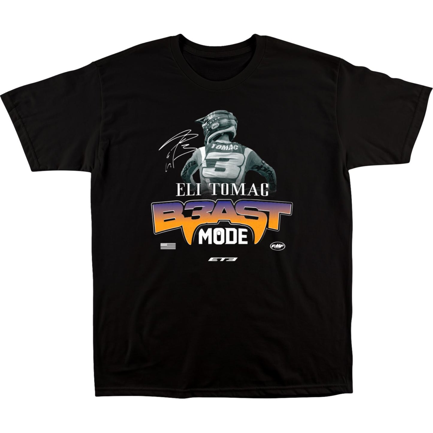 FMF Racing FMF Beast Mode T-Shirt - Black _1733927