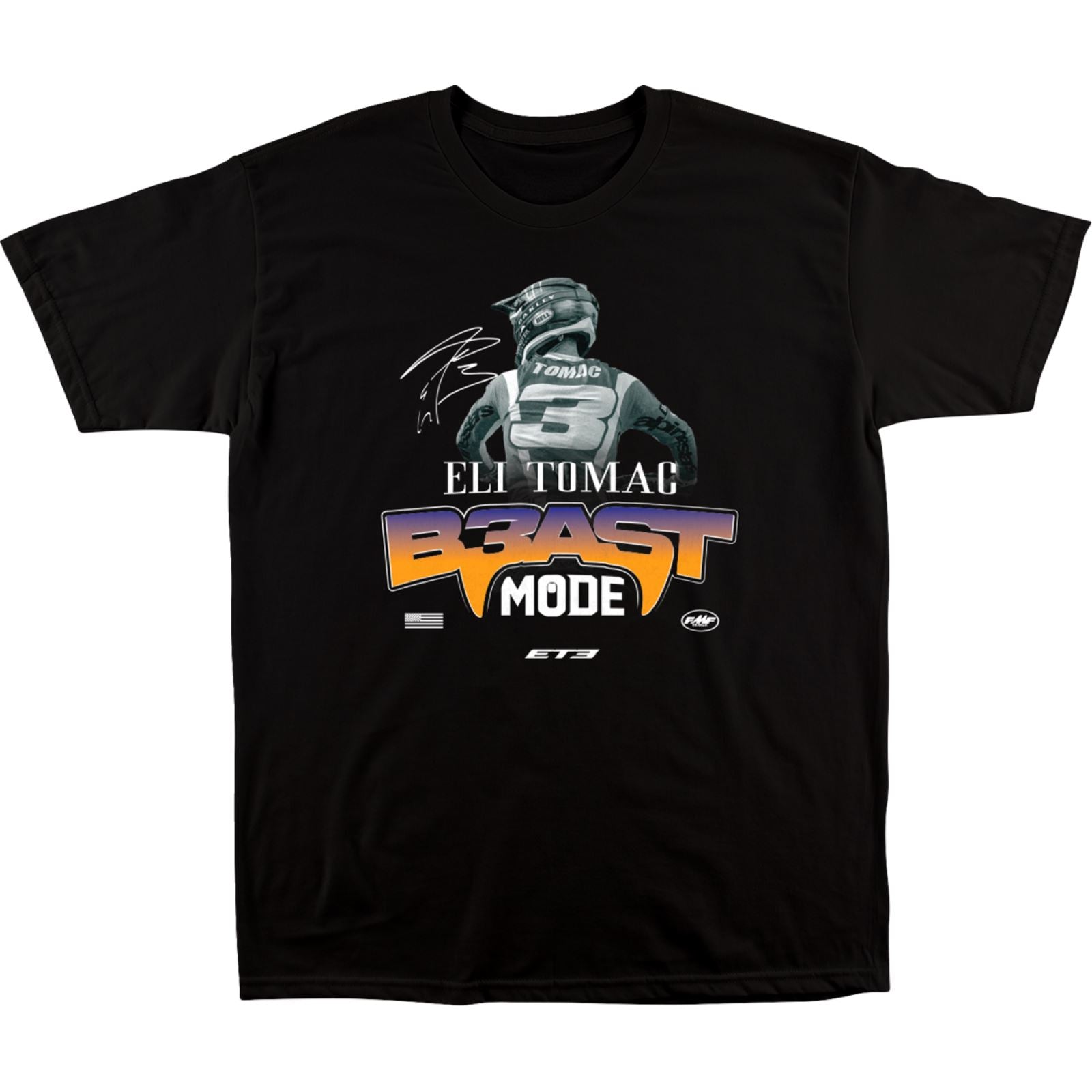 FMF Racing FMF Beast Mode T-Shirt - Black _1733927