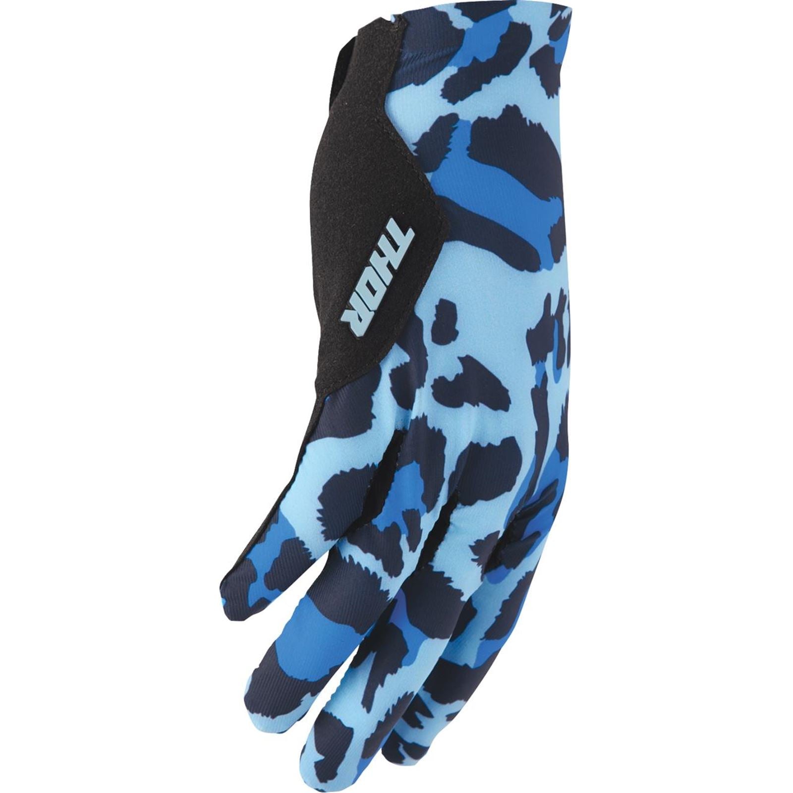 Thor SPORTMODE Cheetah Gloves - Midnight/Blue_1743245