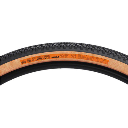 WTB Vulpine S Tire - 700 x 45, TCS Tubeless, Black/Tan, Light/Fast Rolling [MPN: W010-1062]_2101859