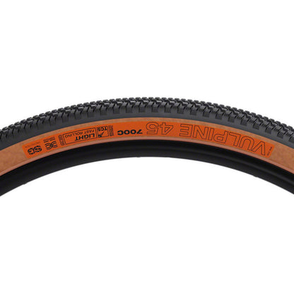 WTB Vulpine Tire - 700 x 45, TCS Tubeless, Black/Tan, Light/Fast Rolling [MPN: W010-1060]_2101862