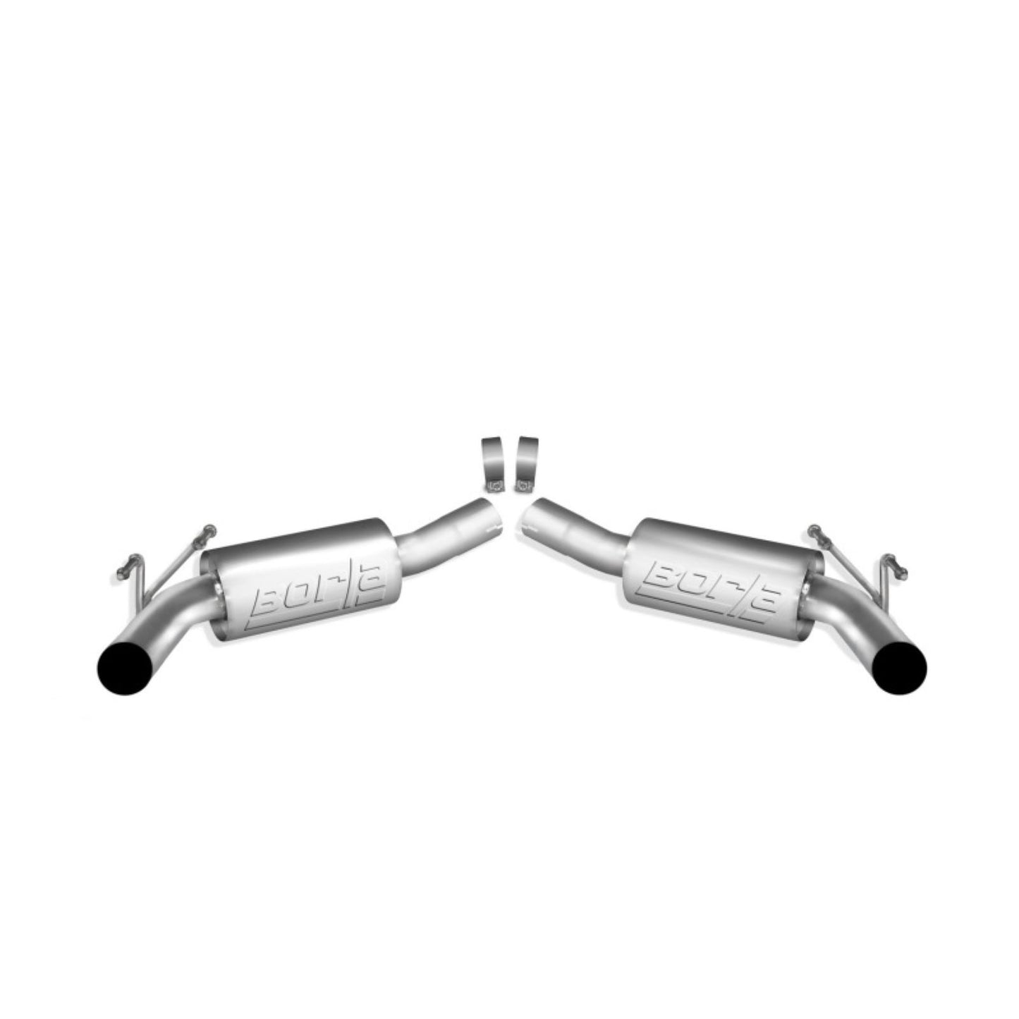 Borla ATAK Exhaust System w/o Tips works With Factory Ground Effects Package for 2010 Camaro 6.2L  [MPN: 11794]_1736226