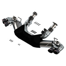 Borla S-Type Exhaust System Dual Round Angle Cut Carbon Fiber Tips for 2020 Chevrolet Corvette C8 6.2L [MPN: 140838CF]_1739395