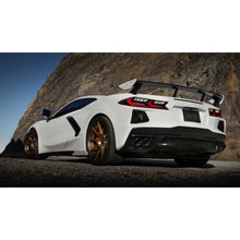 Borla Exhaust System Dual Round Rolled A/C Black Chrome Tips for 2020 Chevrolet Corvette C8 6.2 ATAK 3in [MPN: 140839BC]_1744156