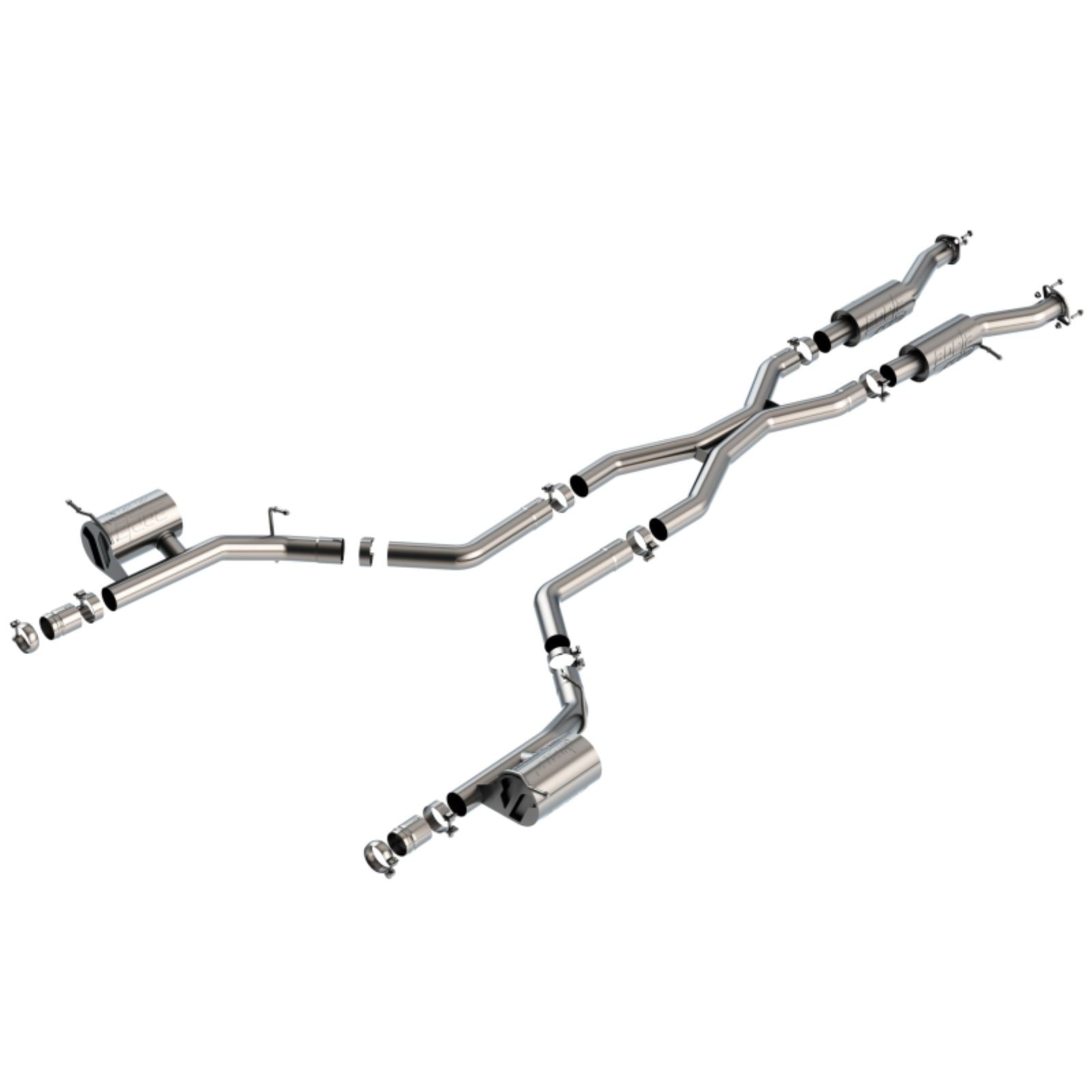 Borla ATAK Cat-Back Exhaust System - Factory Tips for 2021+ Dodge Durango SRT Hellcat 6.2L V8 AWD [MPN: 140888]_1738957