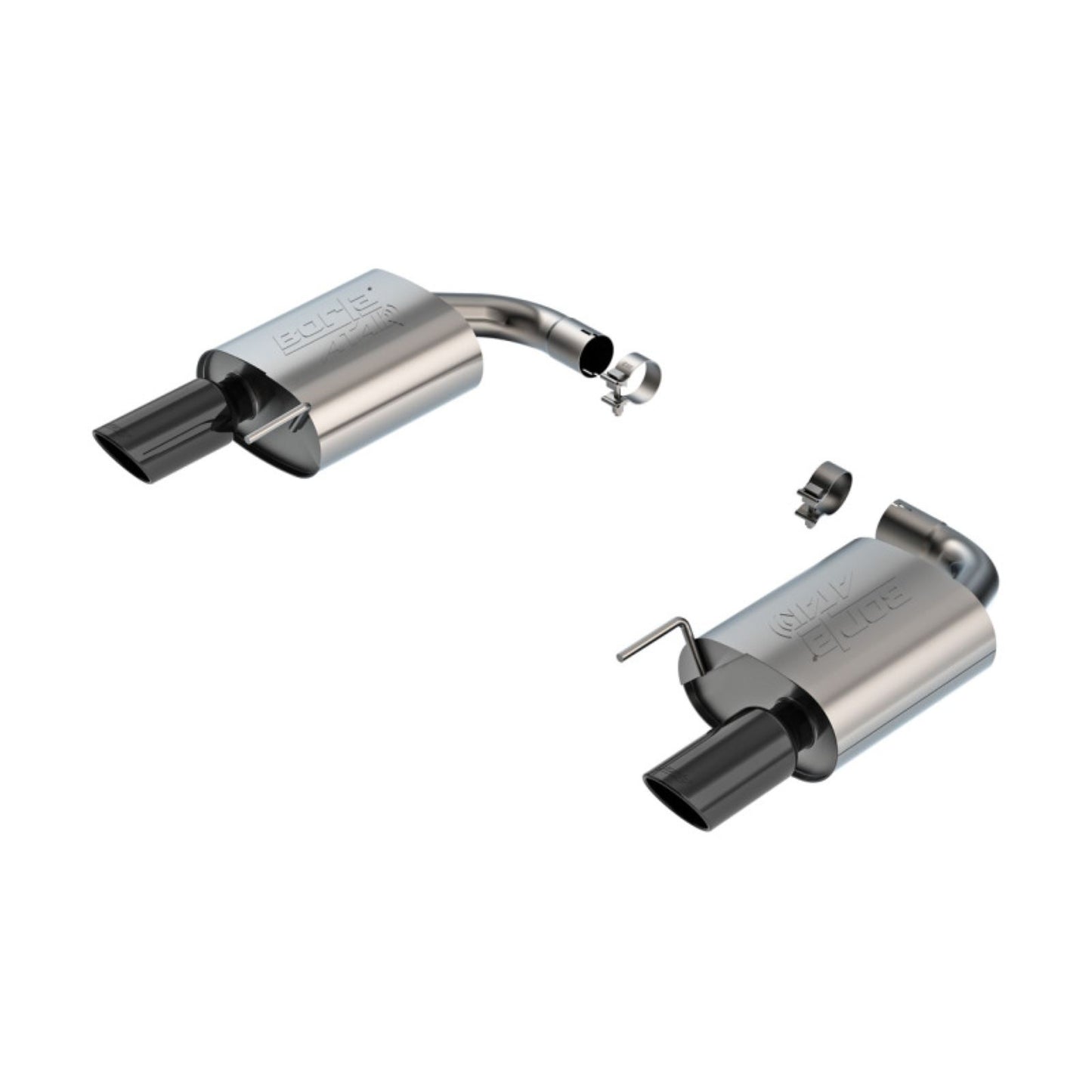 Borla ATAK Axle-Back Exhaust System - Black Chrome for 2024 Ford Mustang GT 5.0L V8  [MPN: 11984BC]_1738102