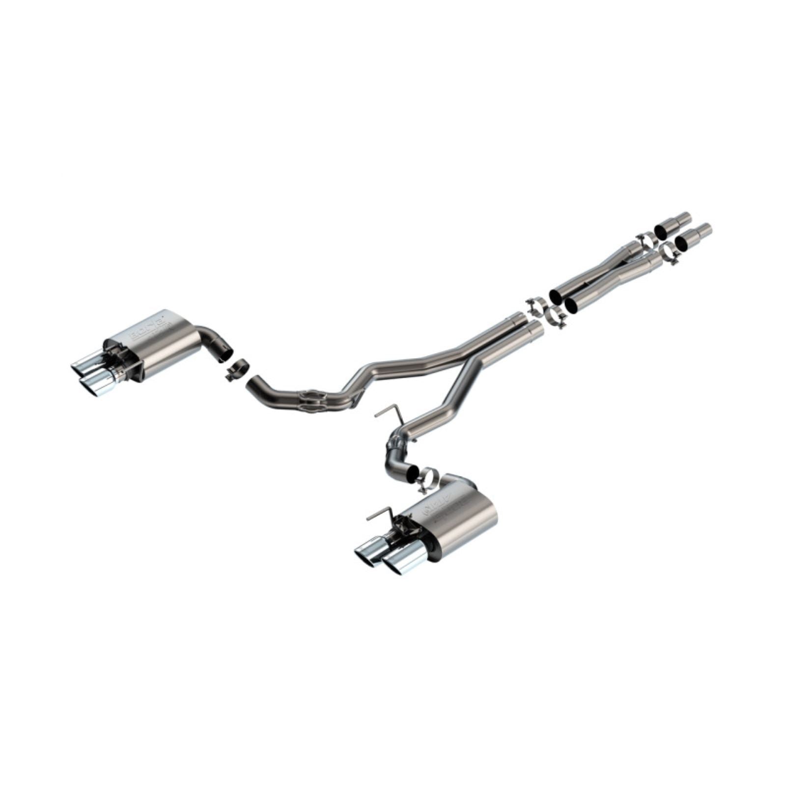 Borla ATAK Cat-Back Exhaust System for 2024 Ford Mustang GT 5.0L V8  [MPN: 140963]_1736304