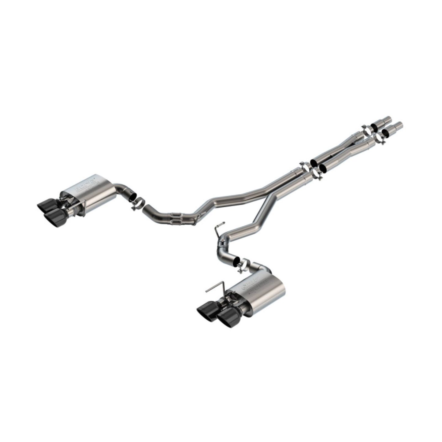Borla ATAK Cat-Back Exhaust System - BC Tips for 2024 Ford Mustang Dark Horse 5.0L V8  [MPN: 140965BC]_1736607