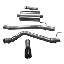 Corsa Performance Cat-Back Exhaust System with Single 4in Black Tip for 20-25 Jeep Gladiator JT 3.6L Single Side Exit [MPN: 21060BLK]_1743332