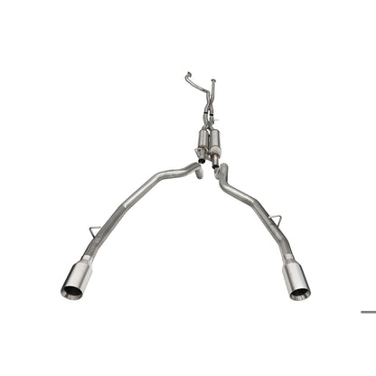 Corsa Performance Cat-Back Exhaust Dual Rear Satin Tip for 2021-2024 Dodge Ram TRX Crew Cab Xtreme [MPN: 21189]_1744152
