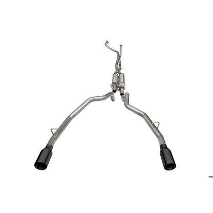 Corsa Performance Cat-Back Exhaust Dual Rear Black Tip for 2021-2024 Dodge Ram TRX Crew Cab Xtreme [MPN: 21189BPC]_1744127