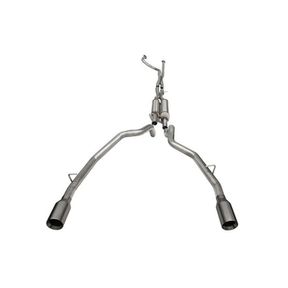Corsa Performance Cat-Back Exhaust Dual Rear Gunmetal Tip for 2021-2024 Dodge Ram TRX Crew Cab Xtreme [MPN: 21189GNM]_1736924