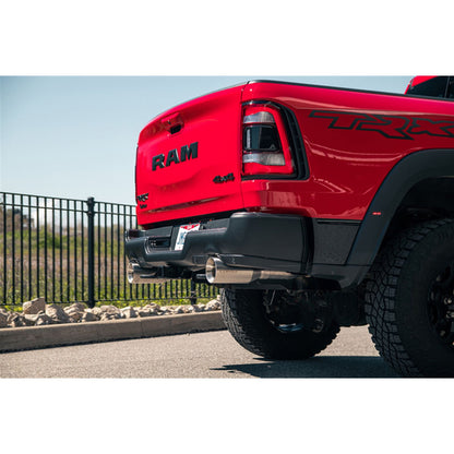Corsa Performance Cat-Back Exhaust Dual Rear Gunmetal Tip for 2021-2024 Dodge Ram TRX Crew Cab Baja [MPN: 21190GNM]_1744463