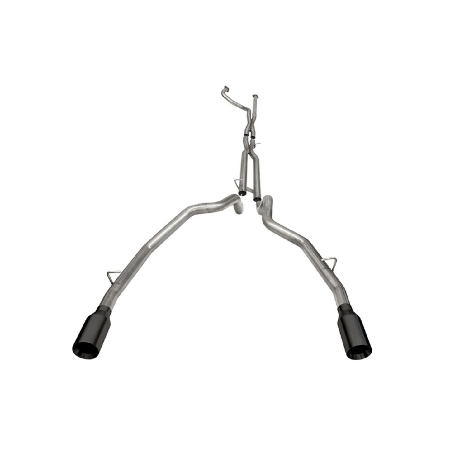 Corsa Performance Cat-back Exhaust Dual Rear Black Tip for 2021-2024 Dodge Ram TRX Crew Cab Baja [MPN: 21190BPC]_1736933
