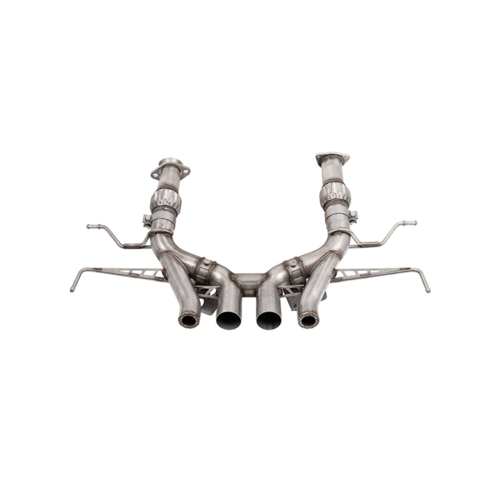 Corsa Performance 3in Valved Cat-Back Exhaust Muffler Delete Track System with out Tip for 23-25 Chevrolet Corvette C8 Z06 [MPN: 21113]_1736944