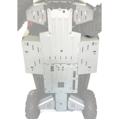 Rival Powersports USA Alloy Central Skid Plate Compatible with Honda Pioneer 700 [MPN: 2444.2151.2]_2091657