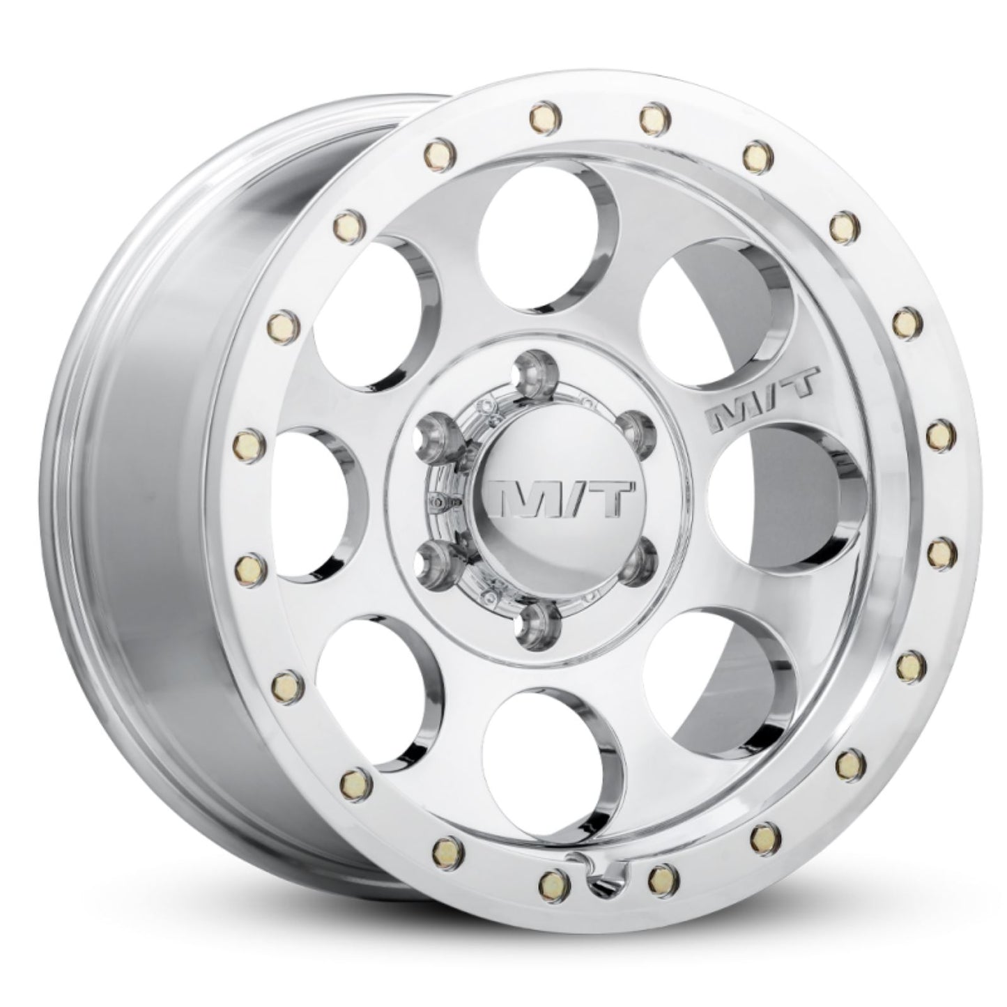Mickey Thompson Tires & Wheels Classic Pro Polished Wheel  -12 Offset 71.6mm Bore [MPN: mtt274477]_1757907