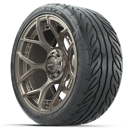 MadJax Flow Form Evolution Matte Bronze Wheels with GTW® Fusion GTR Street Tires - Set of 4 [MPN: A19-420]_1955510