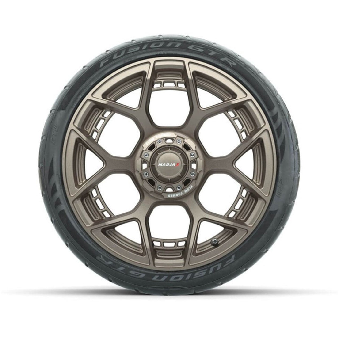MadJax Flow Form Evolution Matte Bronze Wheels with GTW® Fusion GTR Street Tires - Set of 4 [MPN: A19-420]_1955511