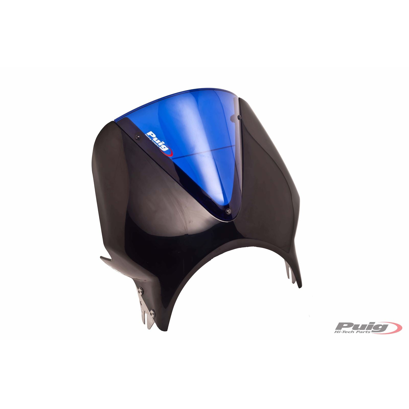 Puig Windscreen Vision - Semifairing - Black - Screen - Blue 003NA_1779905