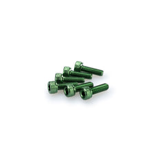 Puig Allen Screw Kit - M5X15mm - Green 0146V_1780313