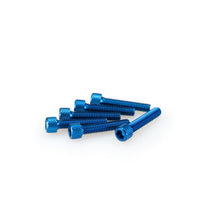 Puig Allen Screw Kit - M6X30mm - Blue 0258A_1780411