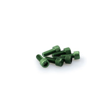 Puig Allen Screw Kit - M6X15mm - Green 0363V_1780475