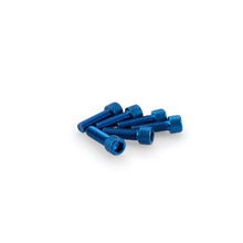 Puig Allen Screw Kit - M6X20mm - Blue 0364A_1780476