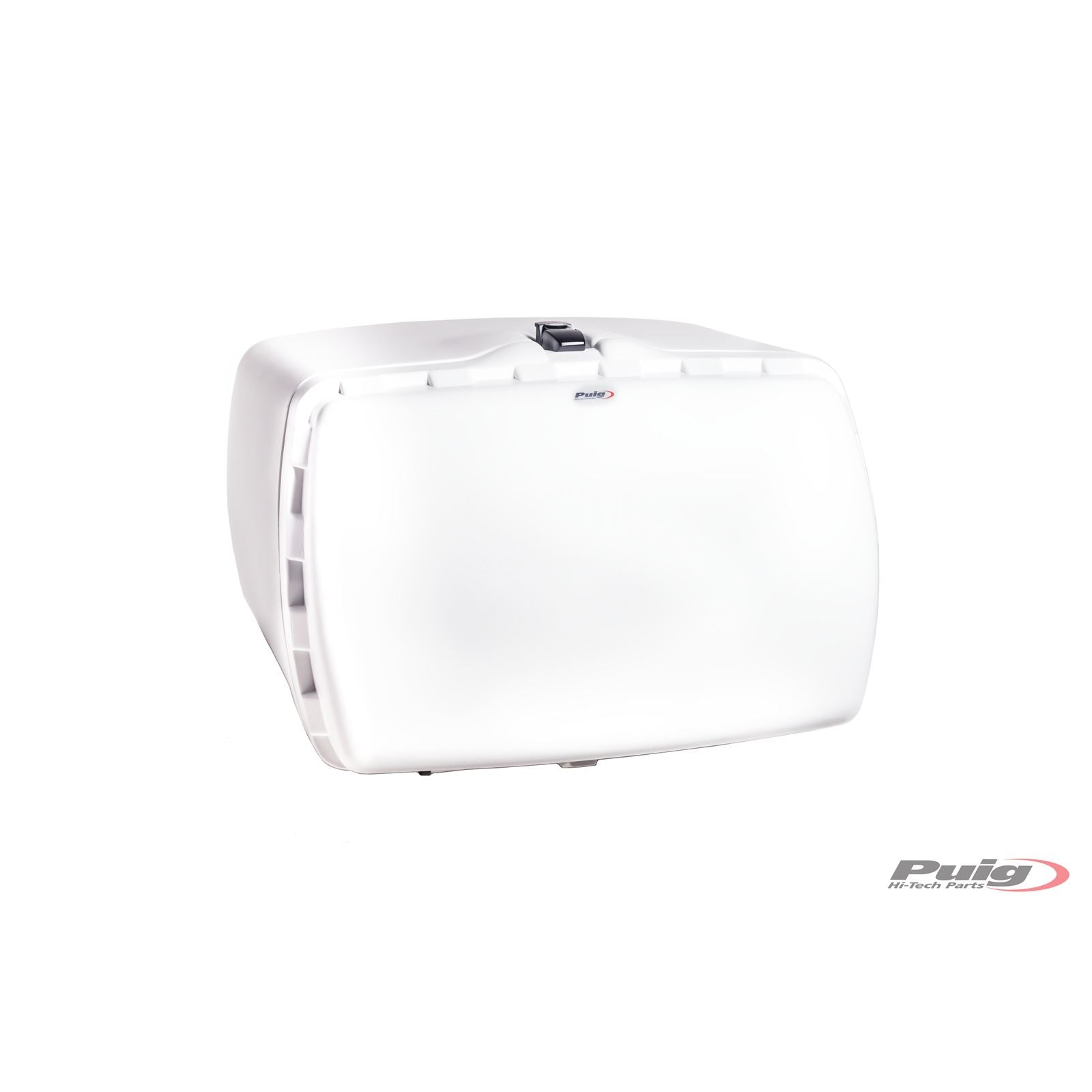 Puig MaxiBox Top Case Rear Opening with Lock - White - 90/Liter [MPN: 0468B]_1780505