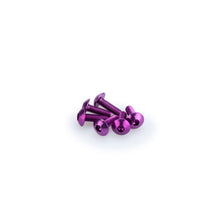 Puig Domed Screw Kit - M5X15mm - Purple 0543L_1780603