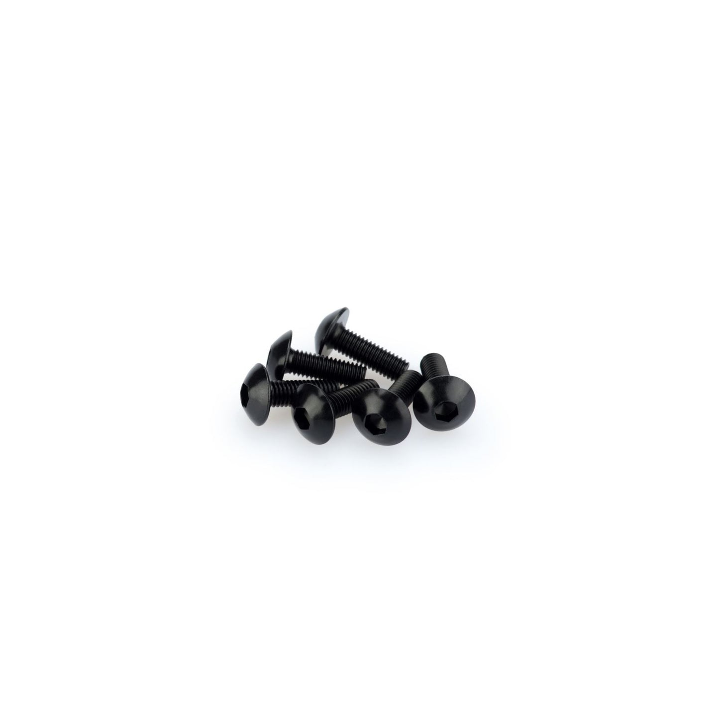 Puig Domed Screw Kit - M5X15mm - Black 0543N_1780604