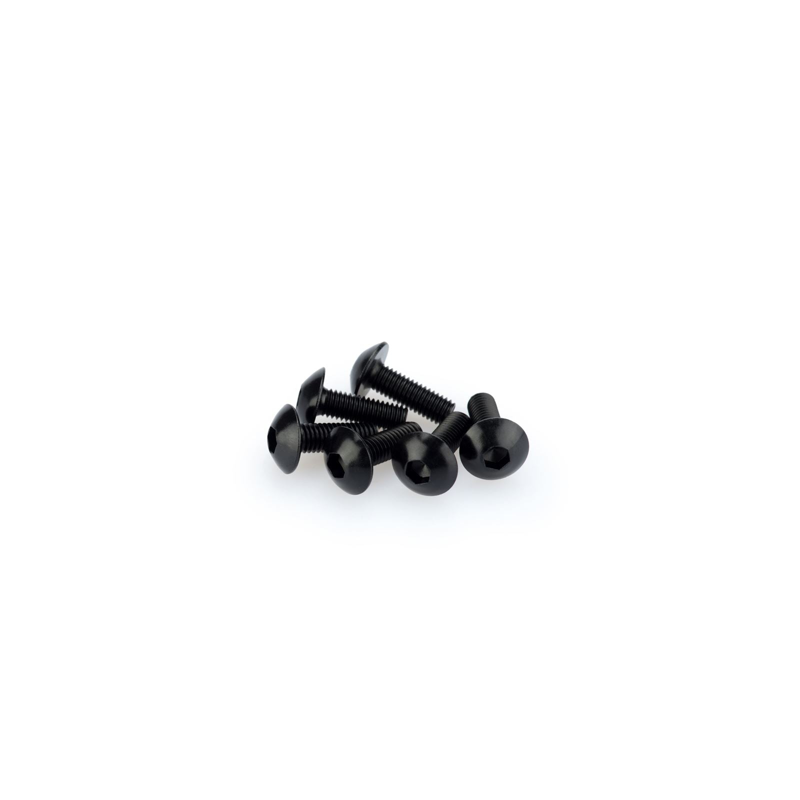 Puig Domed Screw Kit - M5X15mm - Black 0543N_1780604