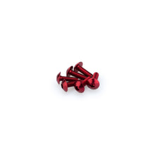 Puig Domed Screw Kit - M5X15mm - Red 0543R_1780606