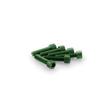 Puig Allen Screw Kit - M6X25mm - Green 0544V_1780615