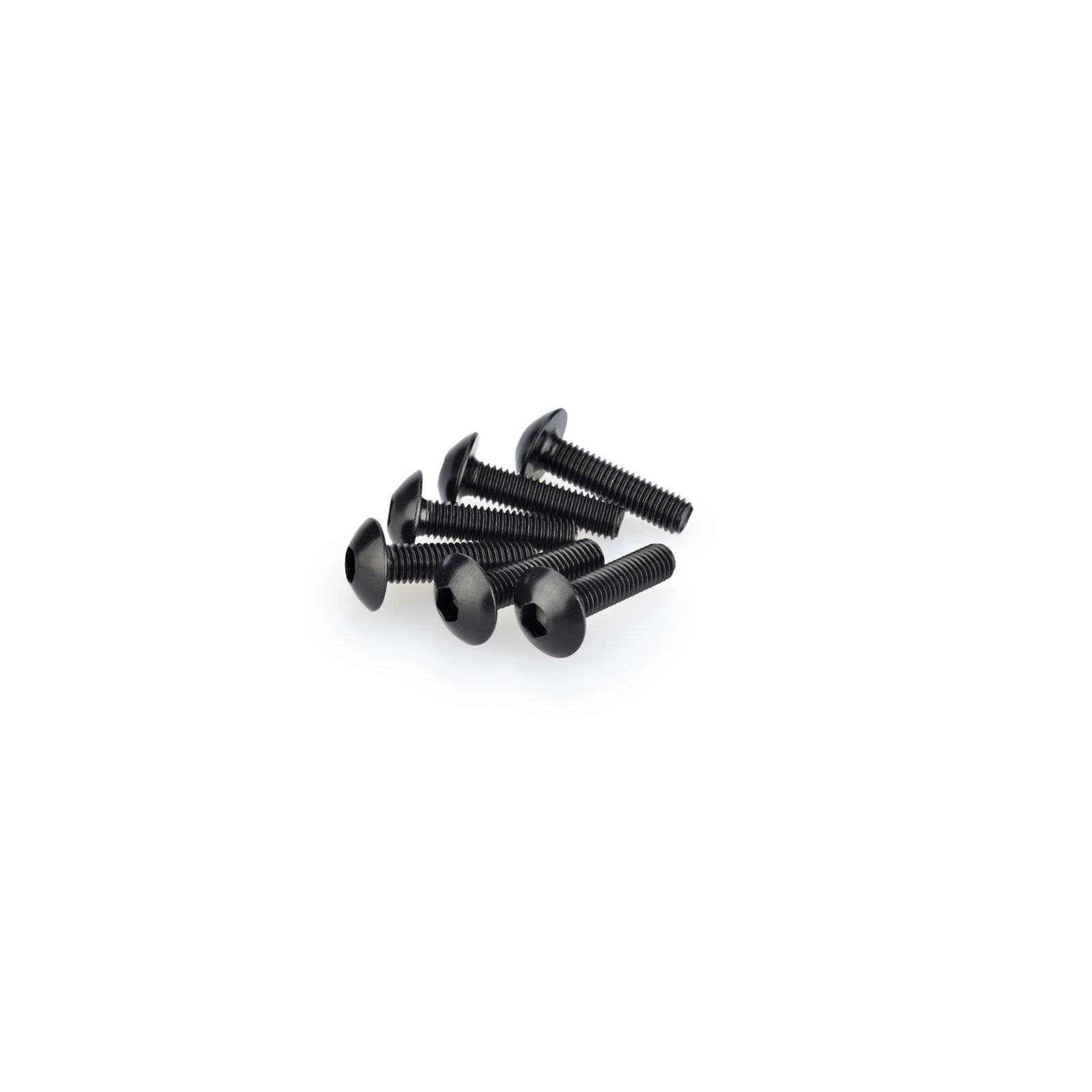 Puig Domed Screw Kit - M5X20mm - Black 0550N_1780619