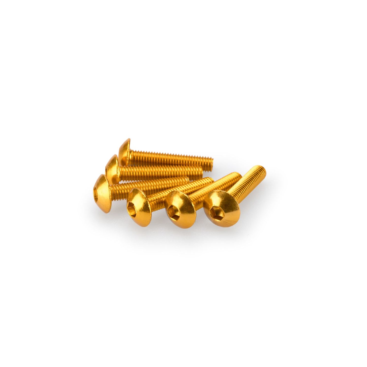Puig Domed Screw Kit - M5X25mm - Gold 0610G_1780623