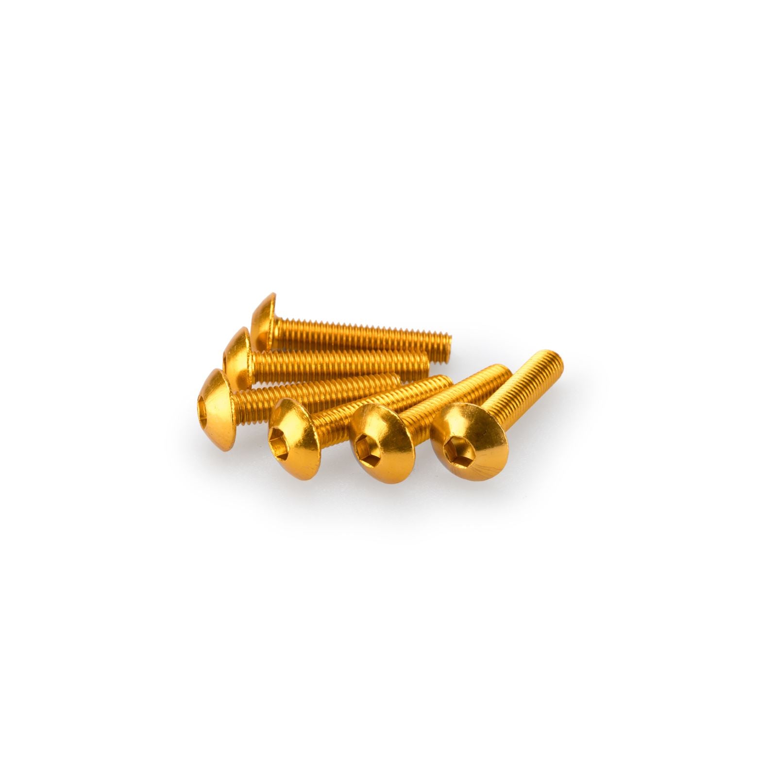 Puig Domed Screw Kit - M5X25mm - Gold 0610G_1780623